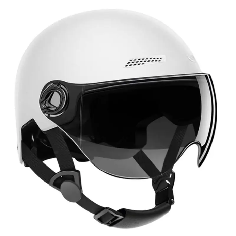 Mountain Biking Helmet - Motosiklet kaskı klasik Retro Scooter yarım
