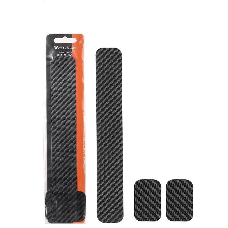 Chainstay Protector Wrap - 1 takım Bisiklet Zinciri Koruyucu Karbon