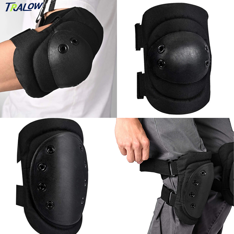 Mountain Biking Knee And Elbow Pads - TRALOW 4in1 Diz Dirsek Bilek Koruyucu