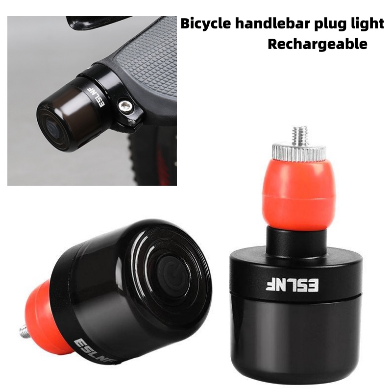 Mountain Biking Lights - ESLNF USB Şarjlı Dağ Bisikleti Gidon