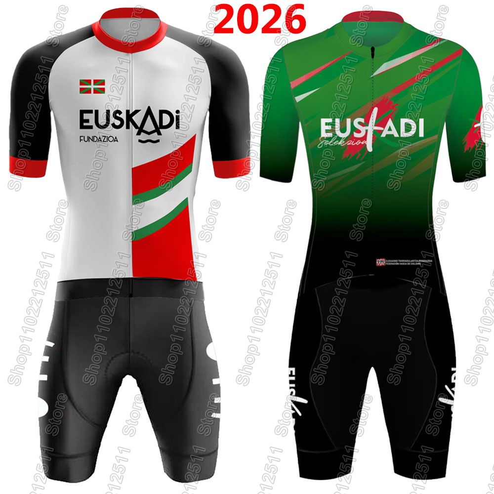Mountain Biking Pants For Men - Euskadi Takımı Bisiklet Forması 2026 Seti