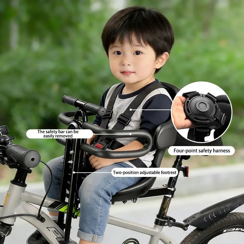 Mountain Biking For Kids - Emniyet Kemeriyle Ön Montajlı Çocuk Bisiklet