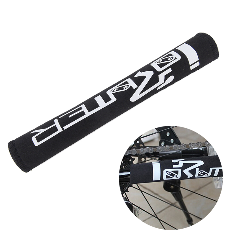 Chainstay Protector Wrap - 1 adet bisiklet zinciri koruyucu siyah