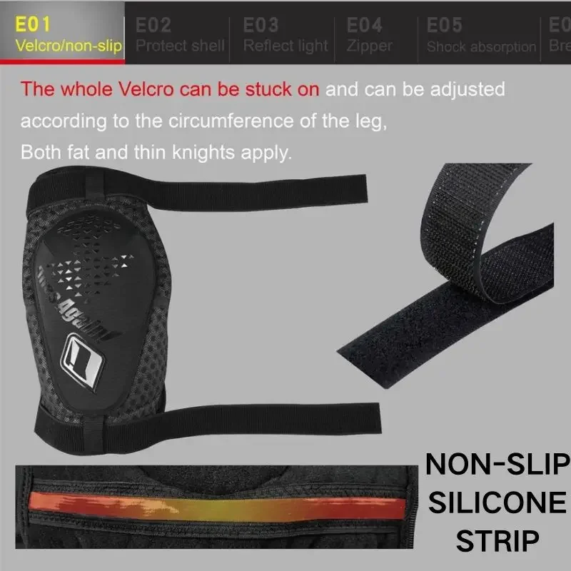 Yaz nefes Motocross diz pedler - Mountain Biking Knee And Elbow Pads incelemesi ve fiyatı