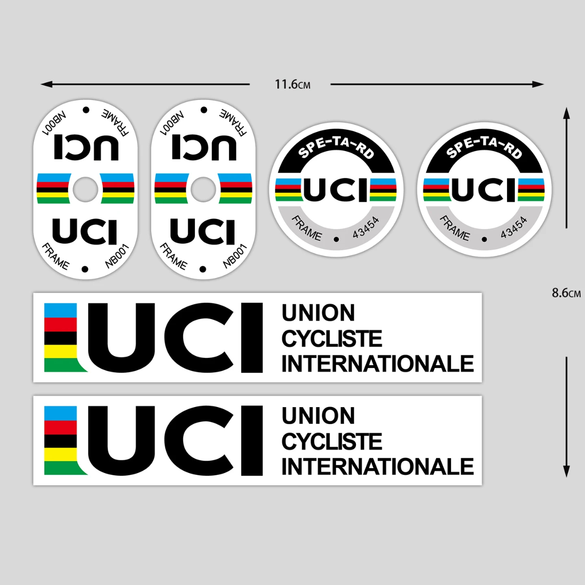 UCI bisiklet çerçeve çıkartmal - Mountain Biking Helmet incelemesi ve fiyatı