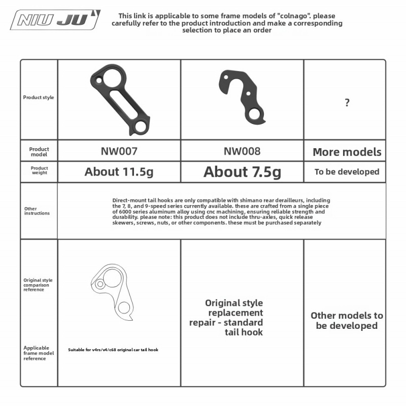Bisiklet Arka Vites Askısı Col - Derailleur Hanger Direct incelemesi ve fiyatı