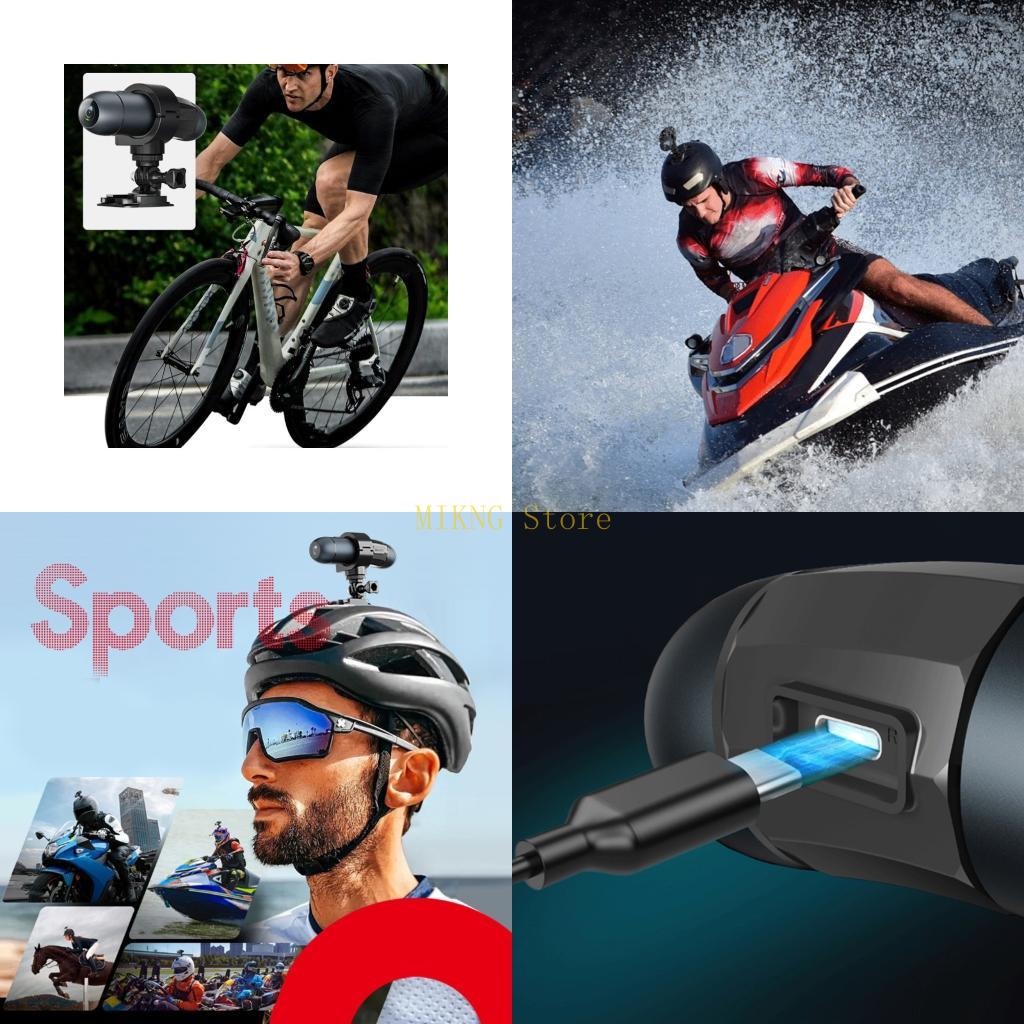 4K Açık Eylem Kamera Dağ Bisik - Mountain Biking Helmet incelemesi ve fiyatı