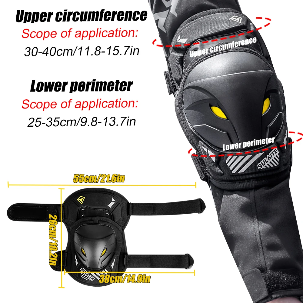 1 çift elektrikli bisiklet mot - Mountain Biking Knee And Elbow Pads incelemesi ve fiyatı