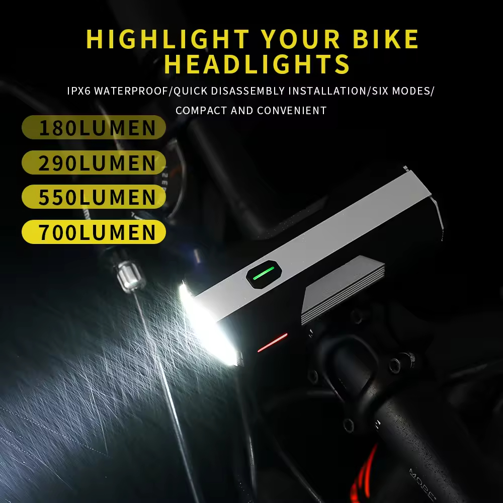 700 Lümen Alüminyum Alaşımlı B - Mountain Biking Lights incelemesi ve fiyatı
