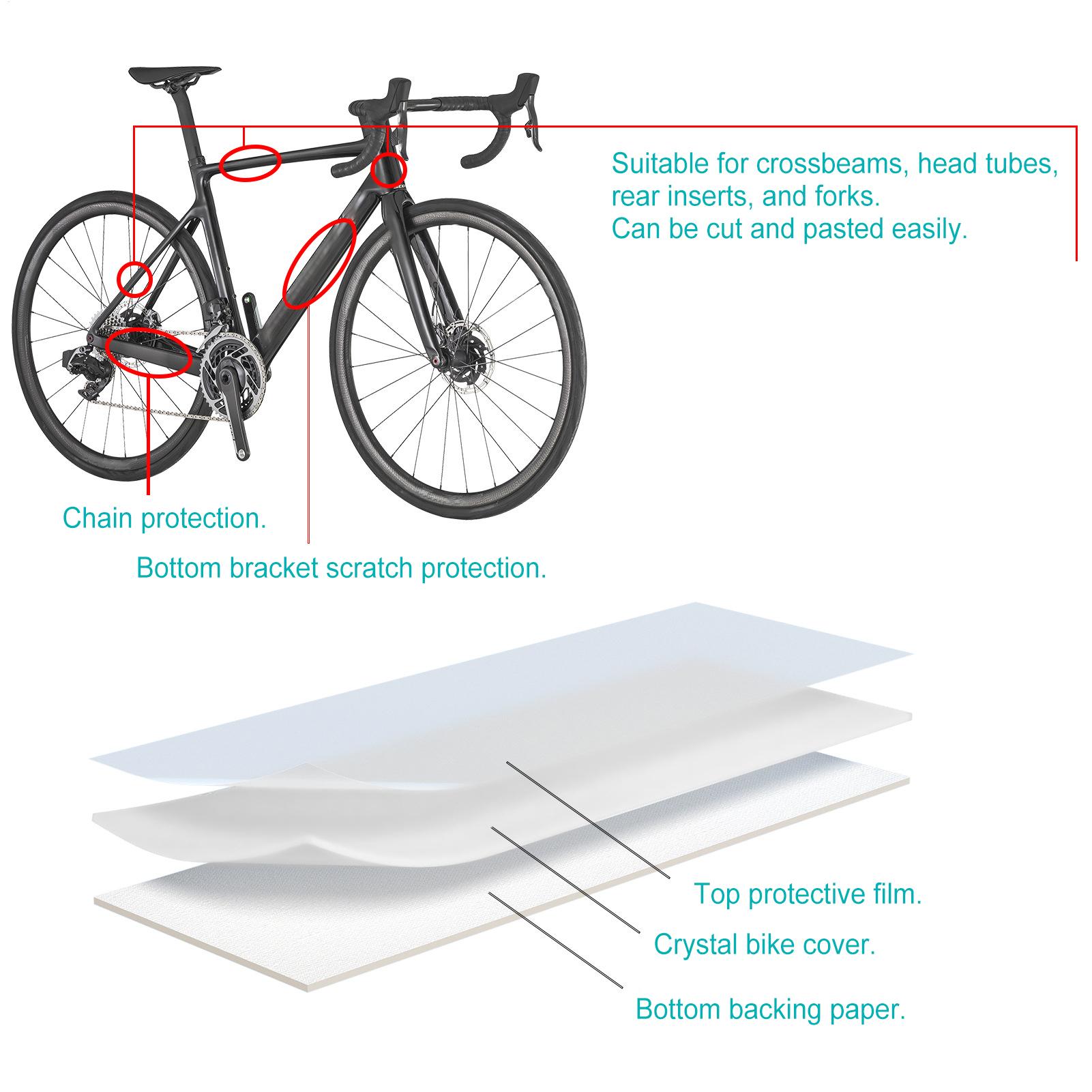 Bisiklet Koruma Bandı Şeffaf P - Chainstay Protector Wrap incelemesi ve fiyatı